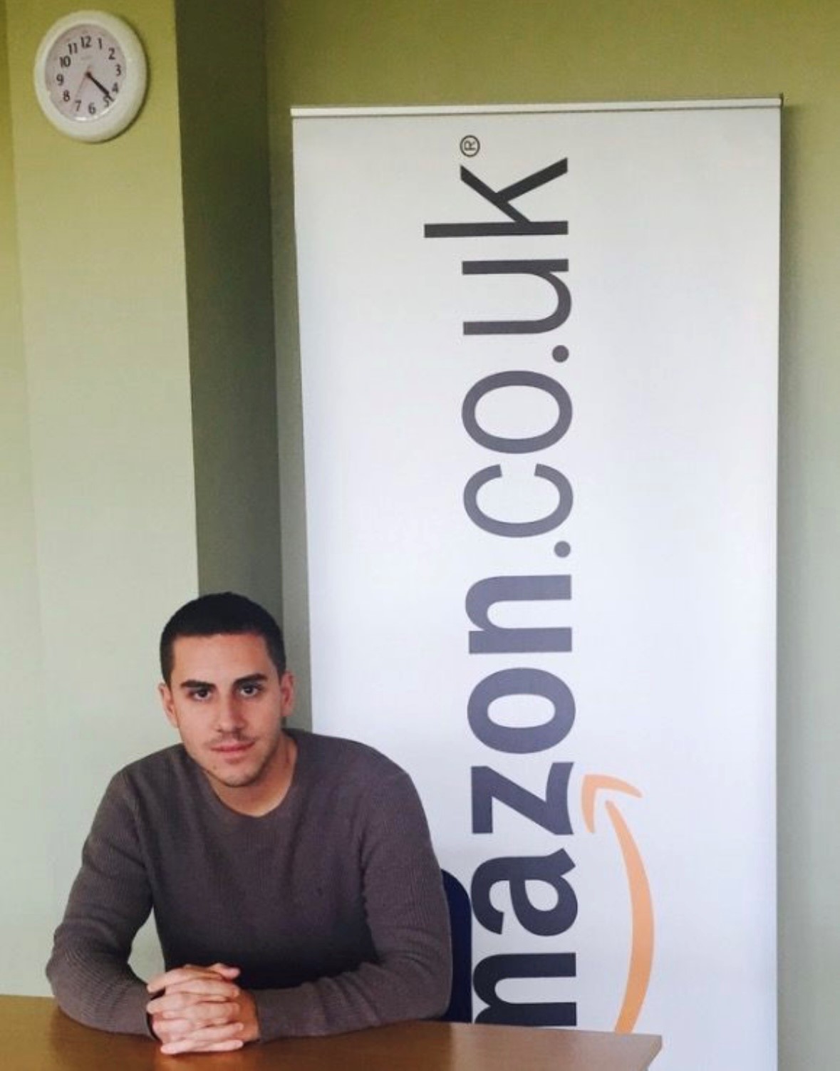 Giulio Famiglietti during his Amazon career
